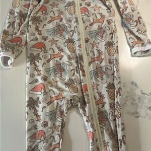 Little fins Christmas onesie 12-18 M